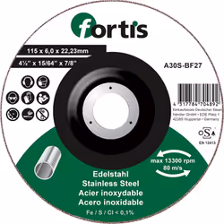 Fortis 4317784704908, 2,22 cm, 12,5 cm, Fer, 1 pièce(s)