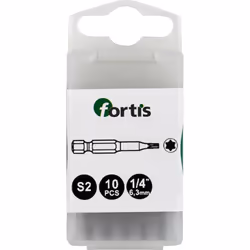 Fortis 4317784728935, 10 pièce(s), Torx, T30, 1/4", 50 mm