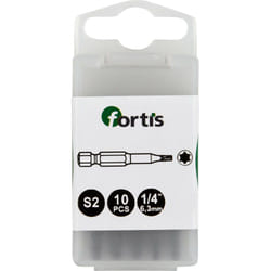 Fortis 4317784728935 embout de tournevis 10 pièce(s)