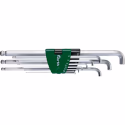 Fortis 4317784729451, 9 pièce(s), 1.5,2,2.5,3,4,5,6,8,14 mm, Chrome
