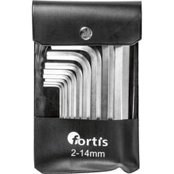 Fortis 4317784729987 Clé hexagonale 10 pièce(s)