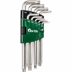 Fortis 4317784730037, 9 pièce(s), 10,15,20,25,27,30 mm, Chrome