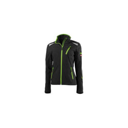 Fortis - Veste softsbrillant femme 24, Black/lime green,Taille s
