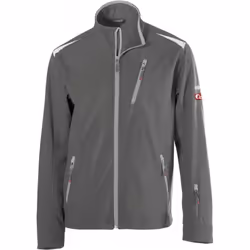 Veste Softshell >, gris clair-obscur • Supérieur imperméable, coupe-vent, respirant • Polaire micro interne • Fermeture éclai ...