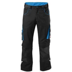Fortis - Pantalon de travail Homme 24, Black/turquoise,Taille 62