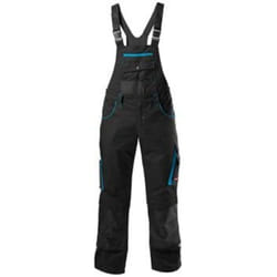 Salopette Homme Fortis 24, Black/turquoise,Taille 98