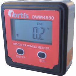 Numérique DWM 4590 protractor • Avec aimant pour la fixation aux machines et outils • Pour la mesure rapide des angles • Conv ...