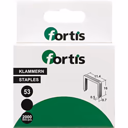 Fortis 4317784775243, Argent, 2000 pièce(s)