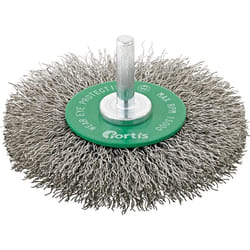 Fortis 4317784780827 Roue de fil et brosse en fil d'acier 1 pièce(s)