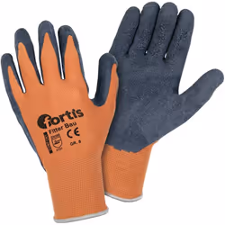 Gant "construction Fitter" • Approbation / Norme: EN 388 (3.1.3.1) • Respirant • Le mouvement et l'usure continue LARGER • La ...