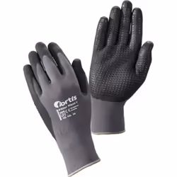 Gant en tricot avec revêtement en polyuréthane de nitrile Taille : 8 - Préhension sur surface humide et sèche - Industrie aut ...