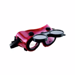 Lunettes de protection de soudeur Neptun Modèle : Athermal DIN 5 - Aération indirecte - Bande élastique réglable - Echange du ...