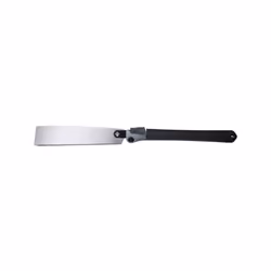 Scie japonaise Kataba, poignée plastique, lame de scie rabattable Désignation : Scie japonaise, Longueur de lame 250 mm, Épai ...