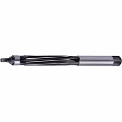 Alésoir à main, expansible, queue cylindrique Ø nominal : 9,0 mm, Longueur des lames 46 mm, Longueur totale : 124 mm, Ø de la ...