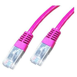 Neklan Cordon Cat 5e UTP Magenta - 3 m
