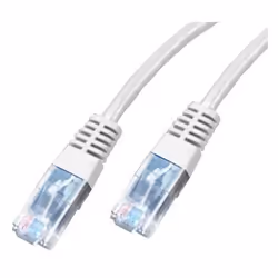 Neklan Cordon Cat 5e UTP Blanc - 1.5 m, 1,5 m, Cat5e, U/UTP (UTP), RJ-45, RJ-45