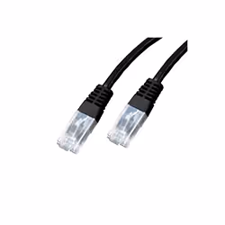 Neklan Cordon Cat 6 UTP Noir - 0,70 m, 0,7 m, Cat6, U/UTP (UTP), RJ-45, RJ-45