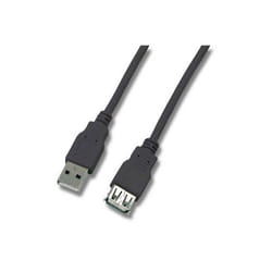 Neklan 2090079 câble USB 3 m USB 2.0 USB A Noir