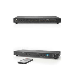 Commutateur Matriciel 4K 60Hz HDMI 4x 2 Ports port(s) 4x HDMI™ entrée 2x 3.5 mm / 2x HDMI™ sortie / 2x TosLink