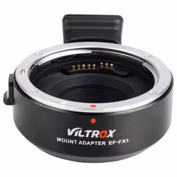 VILTROX EF-FX1, Fujifilm X, Canon EF, Canon EF-S, Noir