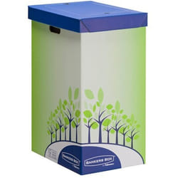 Fellowes 8049202 poubelle 69 L Rectangulaire Papier Multicolore