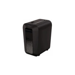 Fellowes LX65 destructeur de papier Destruction croisée 4 cm Noir