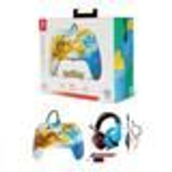 Manette de jeu - Nintendo - Pikachu Pokemon - Filaire - 35 mm - Câble USB 3 m