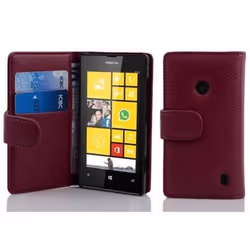 Étui Housse - CADORABO - Nokia Lumia 520 - Simili-cuir - Coque intégrée - Fermeture magnétique