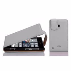 Cadorabo DE-100328, Folio porte carte, Nokia, Lumia 720, 10,9 cm (4.3"), Blanc