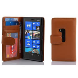 Cadorabo DE-100336 Folio porte carte Marron