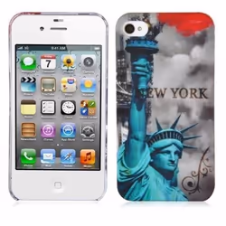 Coque - CADORABO - iPhone 4 / 4S - Design Statue de la Liberté - Protection rigide - Tendance