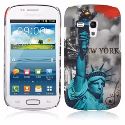 Coque - CADORABO - Samsung Galaxy S3 MINI - Design Statue de la Liberté - Protection rigide - Tendance moderne