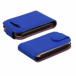 Cadorabo 5007-4X-WF coque de protection pour téléphones portables 8,13 cm (3.2") Folio porte carte Bleu