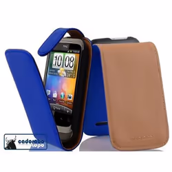 Cadorabo 5007-4X-WF coque de protection pour téléphones portables 8,13 cm (3.2") Folio porte carte Bleu