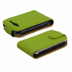 Cadorabo 5008-4X-WF coque de protection pour téléphones portables 8,13 cm (3.2") Folio porte carte Vert