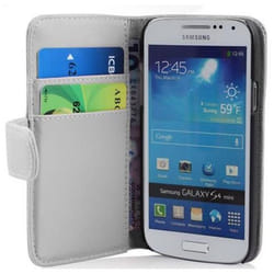 Cadorabo 5011-4X-WF coque de protection pour téléphones portables Folio Blanc