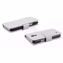 Cadorabo 5011-4X-WF coque de protection pour téléphones portables Folio Blanc