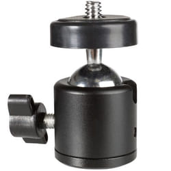 B.I.G. 425873 tête de trépieds Noir 1/4" Balle