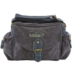 Kalahari 440163 étui et housse d’appareils photo Sac à bandoulière Noir, Gris