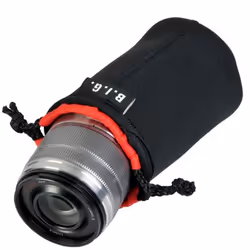 B.I.G. PS7 Noir, Rouge Néoprène Étui