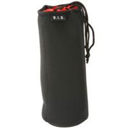 B.I.G. 443033 Housse pour objectifs Noir, Rouge Néoprène Étui
