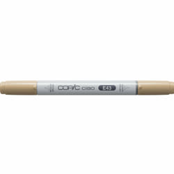 Copic Ciao marqueur 1 pièce(s) Pointe de ciseau à bois/brosse Ivoire terne