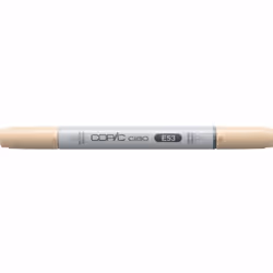Copic Ciao, 1 pièce(s), Beige, Pointe de ciseau à bois/brosse, Rond, Encre à base d'acrylique, Adult/Child