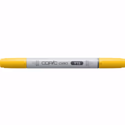 Copic Ciao, 1 pièce(s), Jaune, Pointe de ciseau à bois/brosse, Rond, Encre à base d'acrylique, Adult/Child