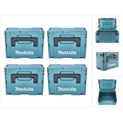 Makpac Gr. 3 Coffret plastique 395 x 295 x 215 mm - 4 pcs. (4x 821551-8) - Makita