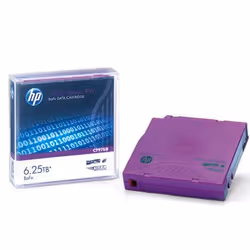 HPE C7976BW, Bande de données vierge, LTO, 6,25 To, 2,5:1, Violet, 1,27 cm