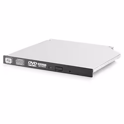 HPE 9.5mm SATA DVD-RW JackBlack Gen9 Optical Drive lecteur de disques optiques Interne DVD Super Multi DL Noir, Gris