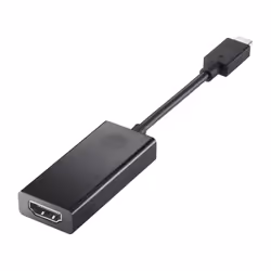 HP USB-C to HDMI Adapter, Noir, 0 - 40 °C, 0 - 85 °C, 11 mm, 25 mm, 150 mm
