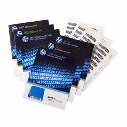 HPE Q2014A, Noir, Blanc, Etiquette auto-adhésive, LTO-7 Ultrium RW, 100 pièce(s)
