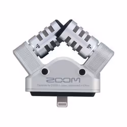 Zoom IQ6 Argent Microphone de téléphone mobile/smartphone